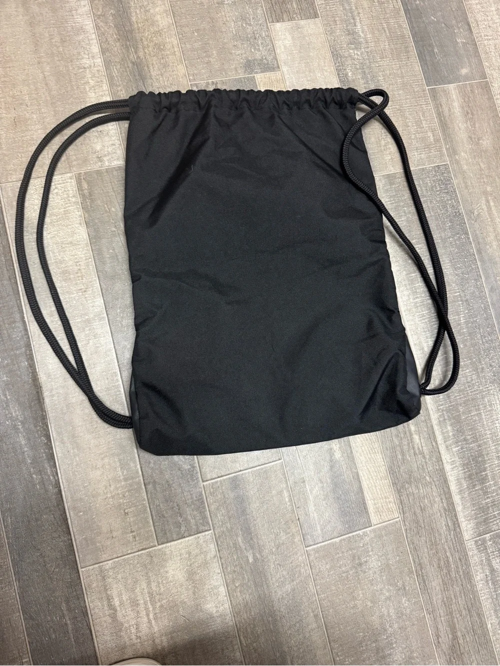 Adidas Black Rainbow Striped Drawstring Backpack Gym Travel Lightweight Unisex